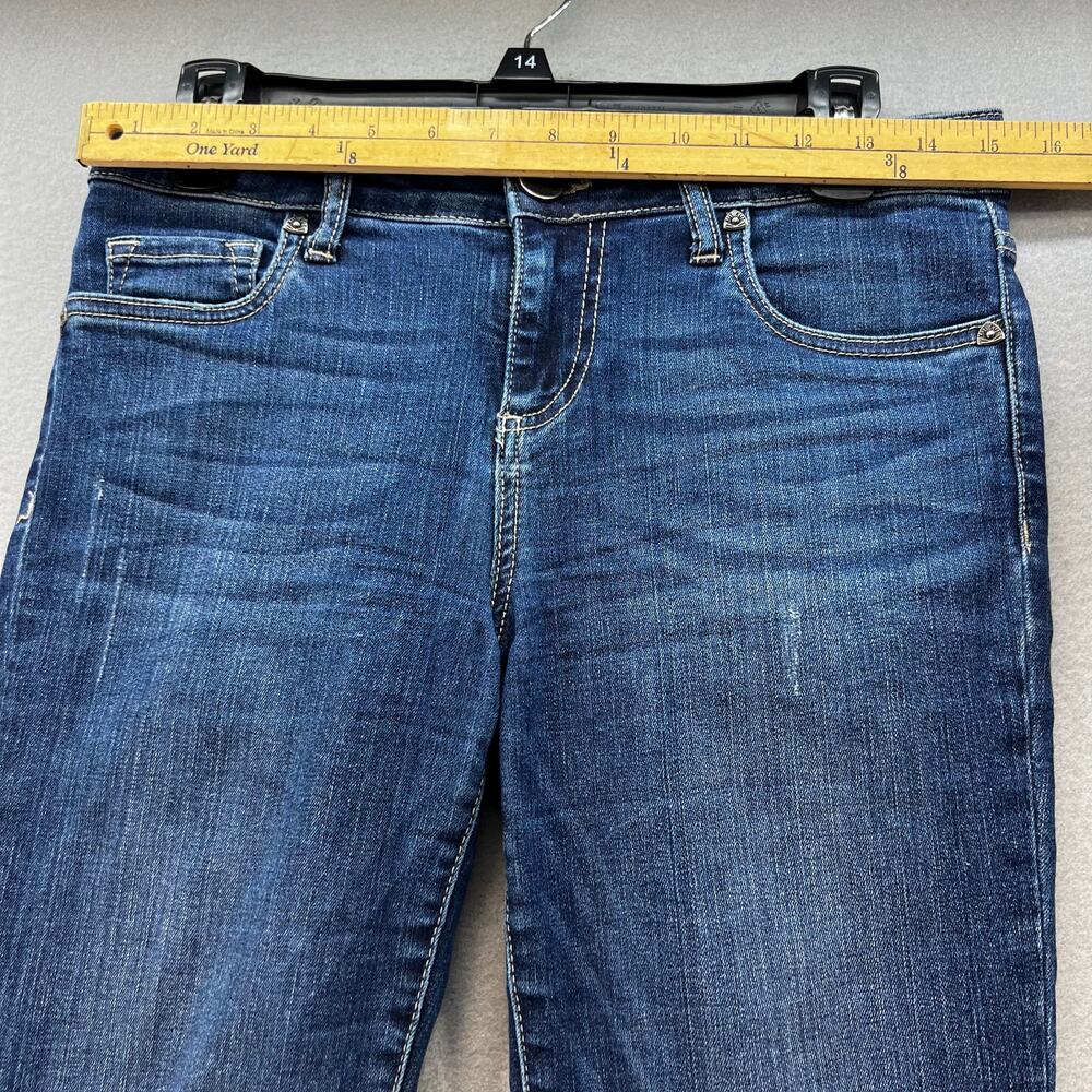 Kut From the Kloth Jeans Women's 4 Blue Toothpick Skinny Classic Casual Preppy - Picture 10 of 14